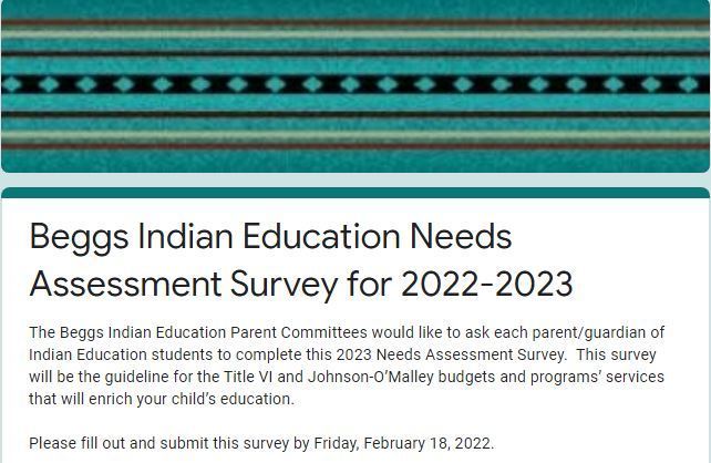 Indian Ed Needs Assessment 