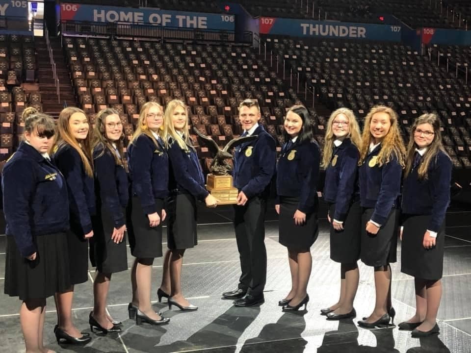 FFA Earns Trophy