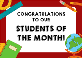 March BMS Students of the Month 
