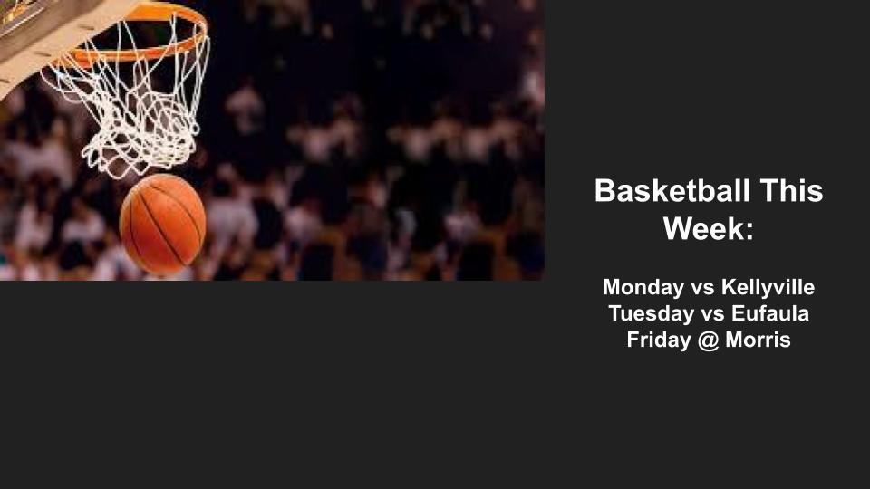 Basketball Games this week 