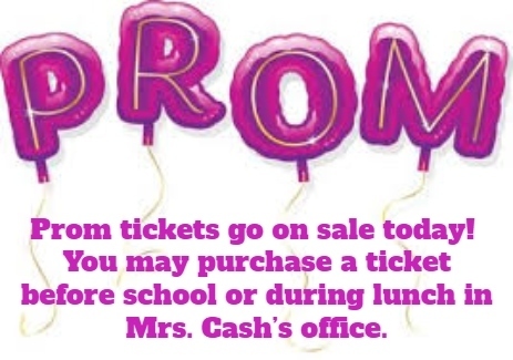 prom tickets on sale 