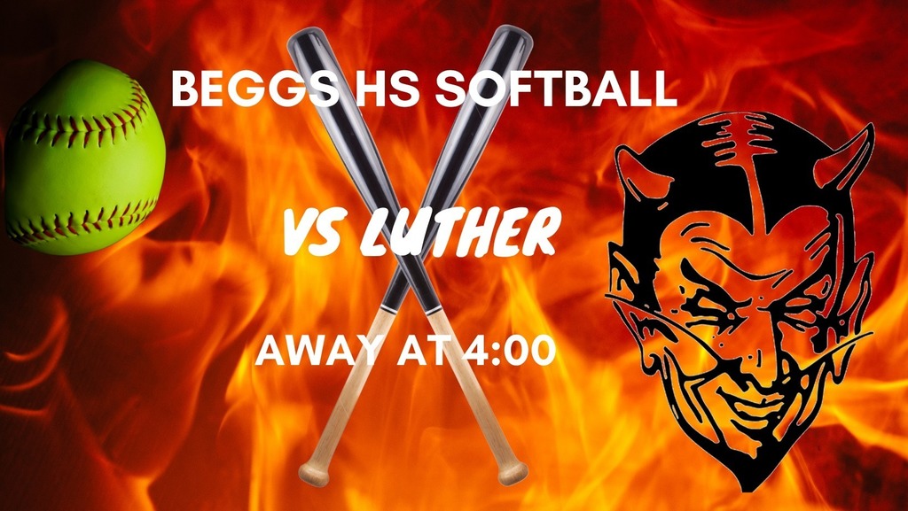 softball vs Luther today  4 p.m.