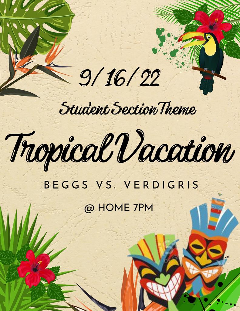 Tropical Vacation Theme Friday Night 