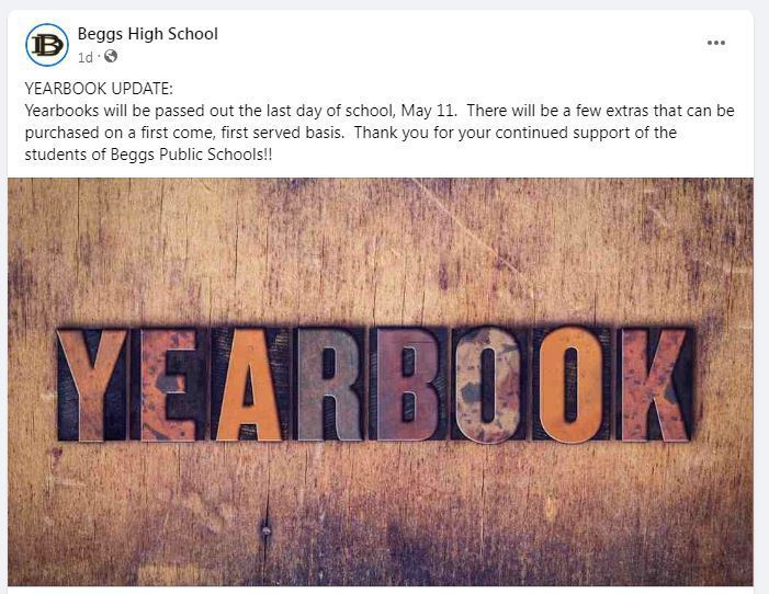 yearbooks available